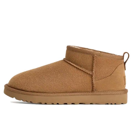 Damen Boots mit warmem Futter - Chestnut