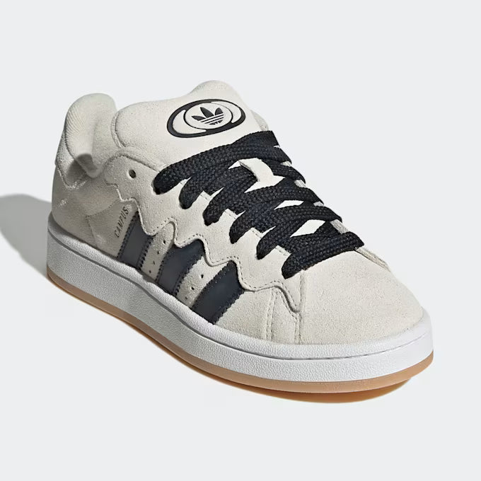 Kinder Retro Sneaker für Alltag & Streetwear - 00s Beige/Schwarz
