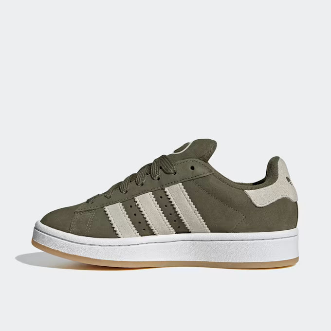 Kinder Retro Sneaker für Alltag & Streetwear - 00s Olivgrün/Beige