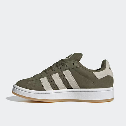 Kinder Retro Sneaker für Alltag & Streetwear - 00s Olivgrün/Beige