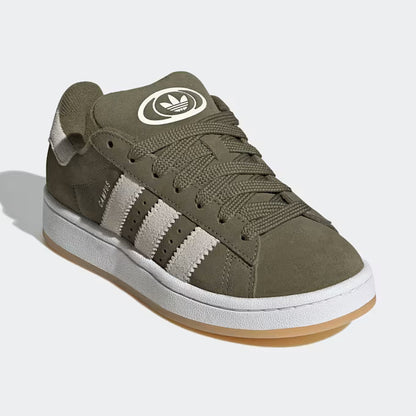 Kinder Retro Sneaker für Alltag & Streetwear - 00s Olivgrün/Beige