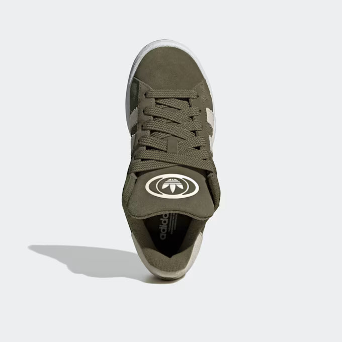 Kinder Retro Sneaker für Alltag & Streetwear - 00s Olivgrün/Beige