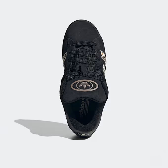 Kinder Retro Sneaker für Alltag & Streetwear - 00s Schwarz/Leopard