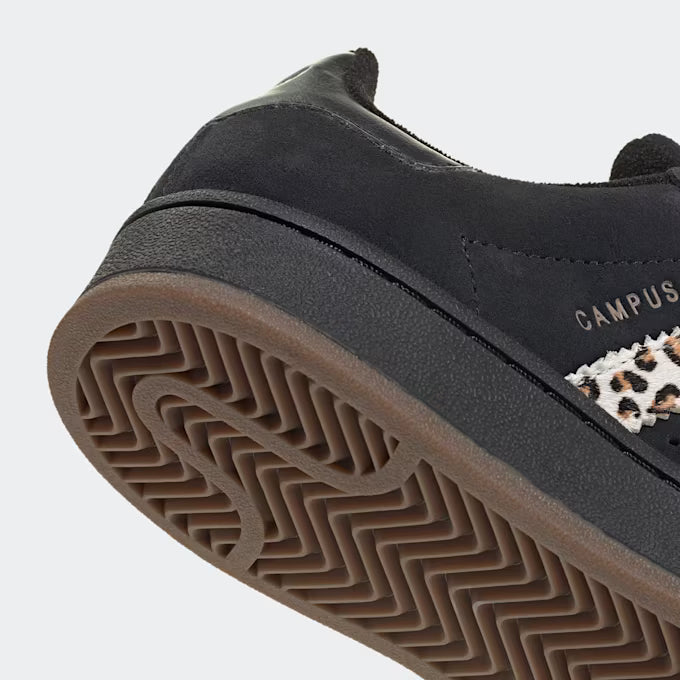 Kinder Retro Sneaker für Alltag & Streetwear - 00s Schwarz/Leopard